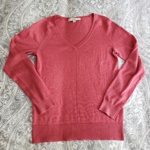 Loft long sleeve top in pink